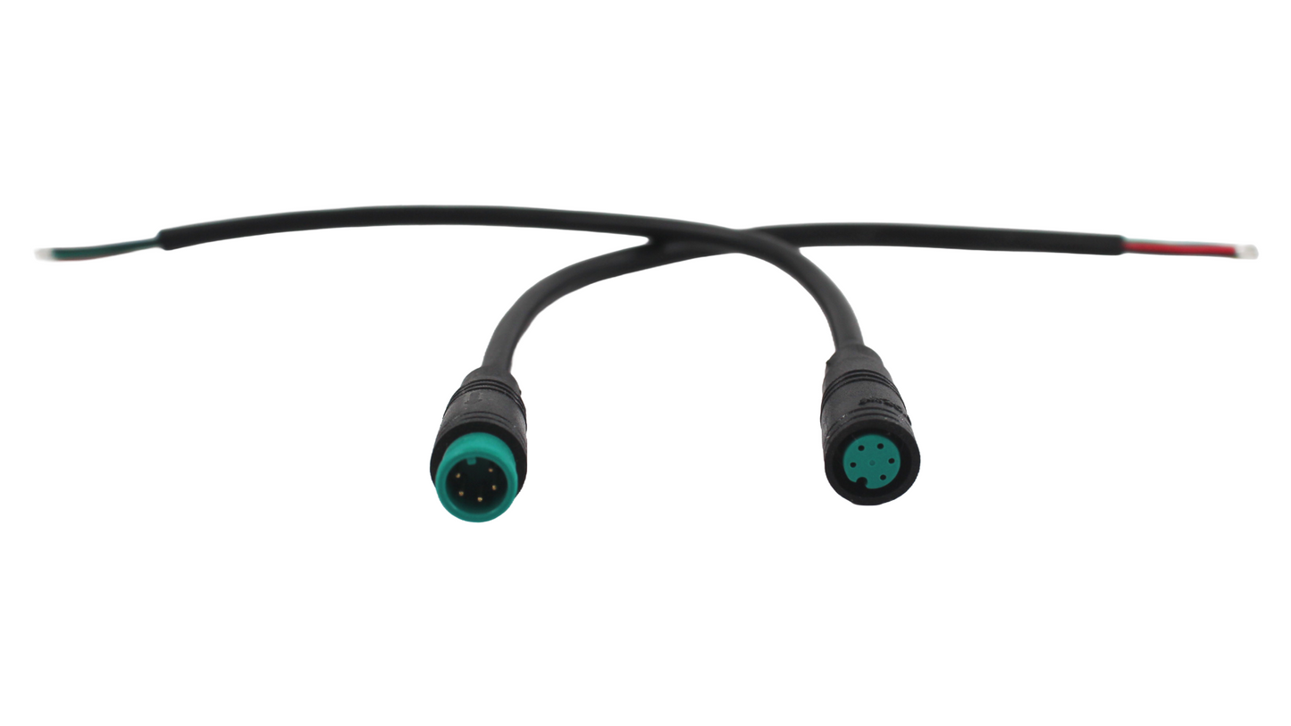 5 pin fatbike/ebike conector set groen