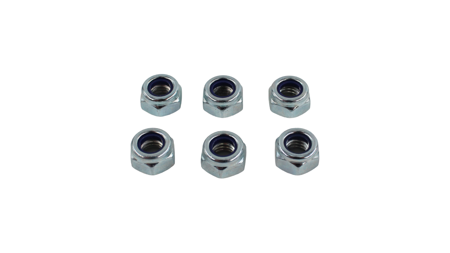 Fatbike zadel moeren 6 stuks