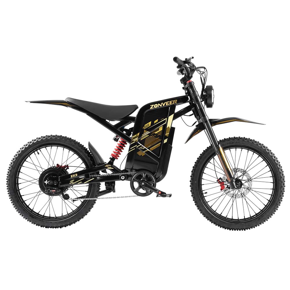 Zonveer ZX3 elektrische crossmotor