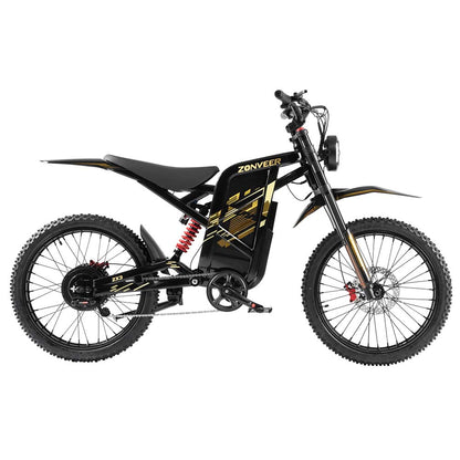 Zonveer ZX3 elektrische crossmotor