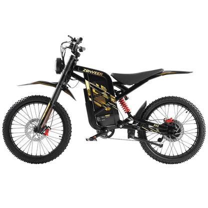 Zonveer ZX3 elektrische crossmotor