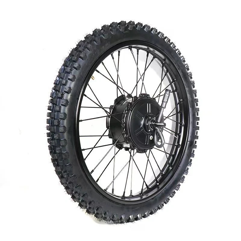 GT2000 Motor met velg en band zwarte motor kabel