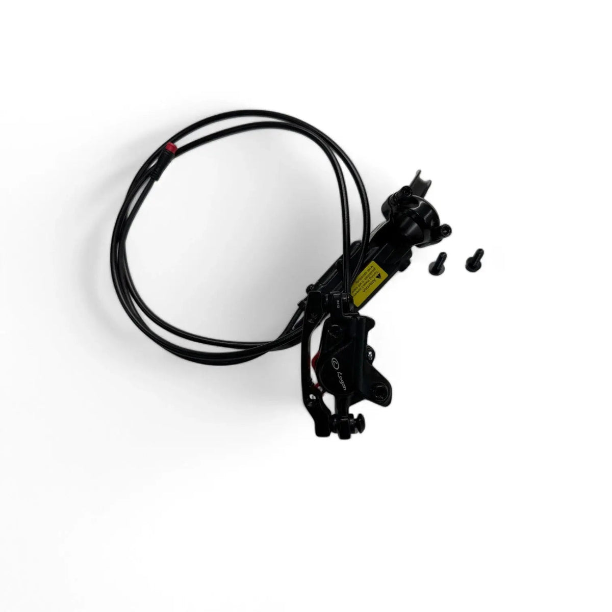 Logan hydraulische e-bike rem links, complete set met remhendel, remklauw en remleiding