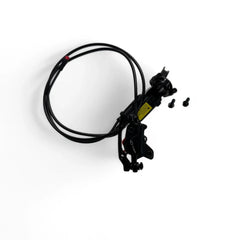 Logan hydraulische e-bike rem links, complete set met remhendel, remklauw en remleiding