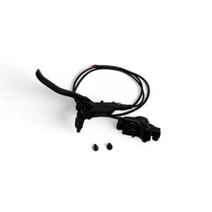 Logan hydraulische e-bike rem rechts, complete set met remhendel, remklauw en remleiding