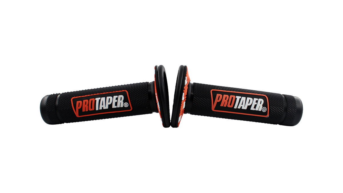 Protaper fiets handvaten set (Rood)