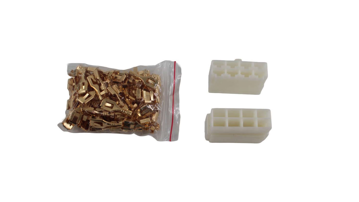 8 pin stekker set