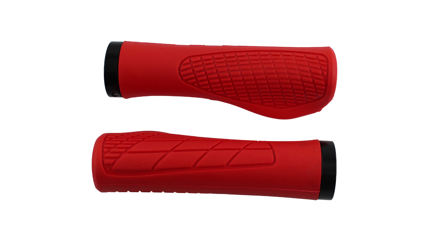 Ebike handvaten set rood