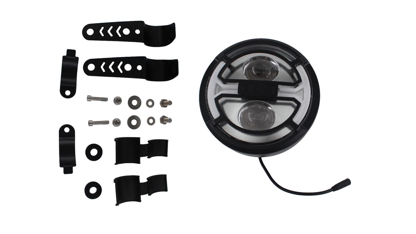 Koplamp 6 pin met knipperlichten en speaker