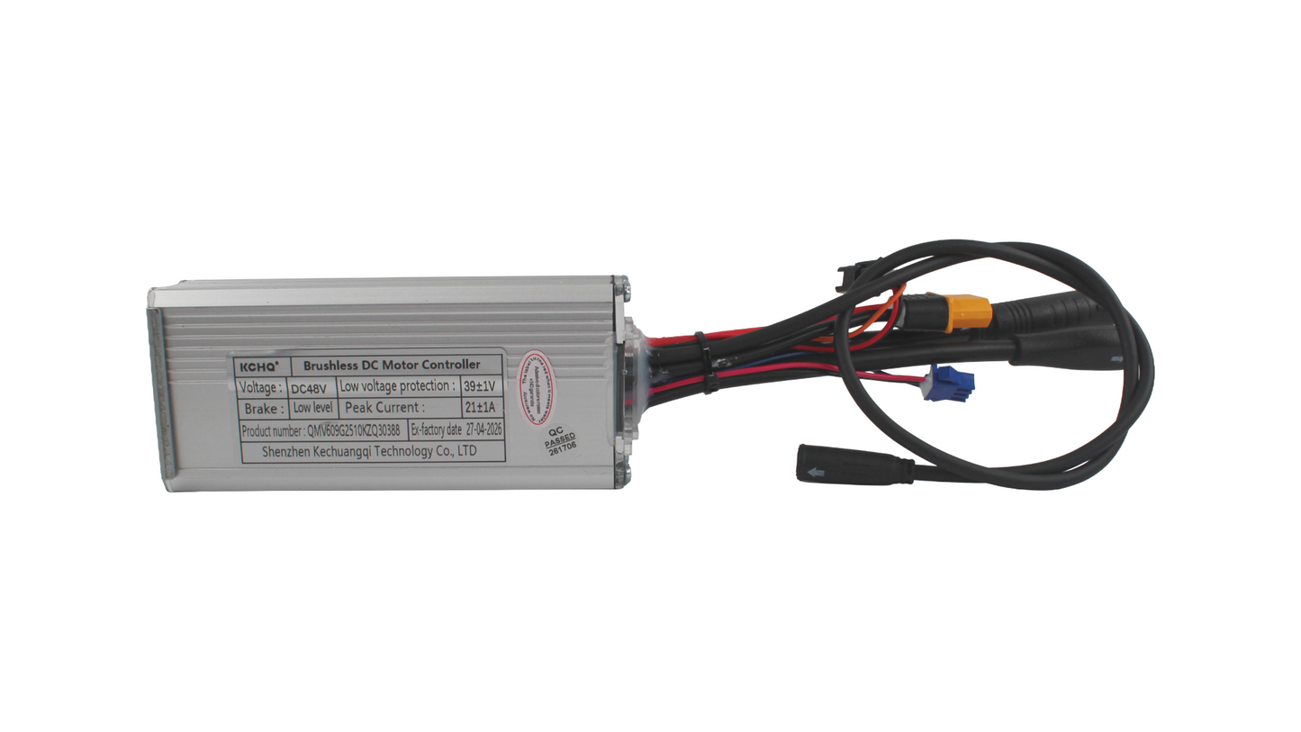 V20 controller opgevoerd (gashendel 45 of 6 km/h)