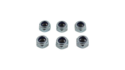 Fatbike zadel moeren 6 stuks