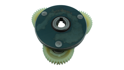 motor tandwiel fatbike close-up