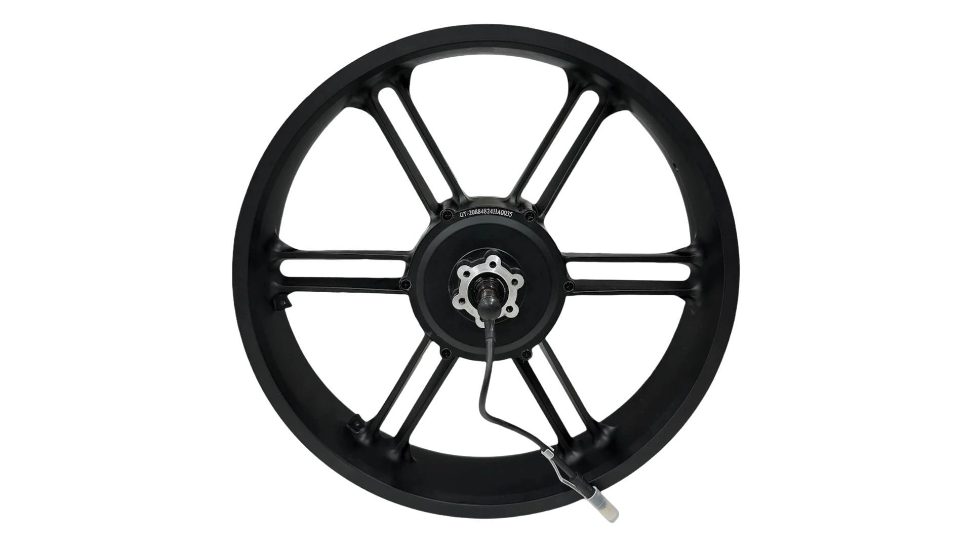 Fatbike motor 16 inch 36v 250w kabel rechts zwart