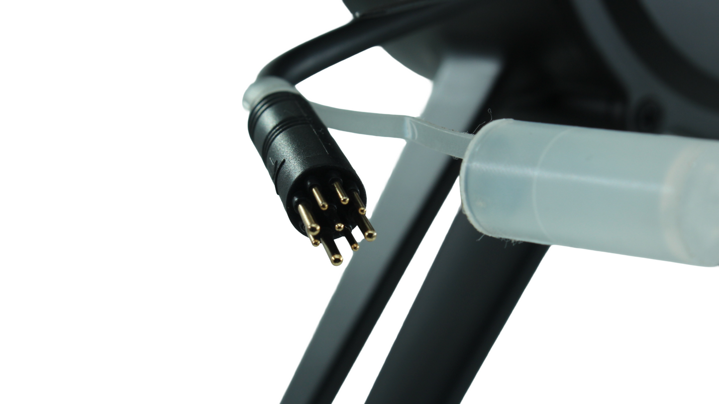 fatbike motor close-up kabel rechts zwart