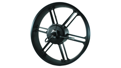 Fatbike motor 20 inch 48v 500w links zwarte motor kabel