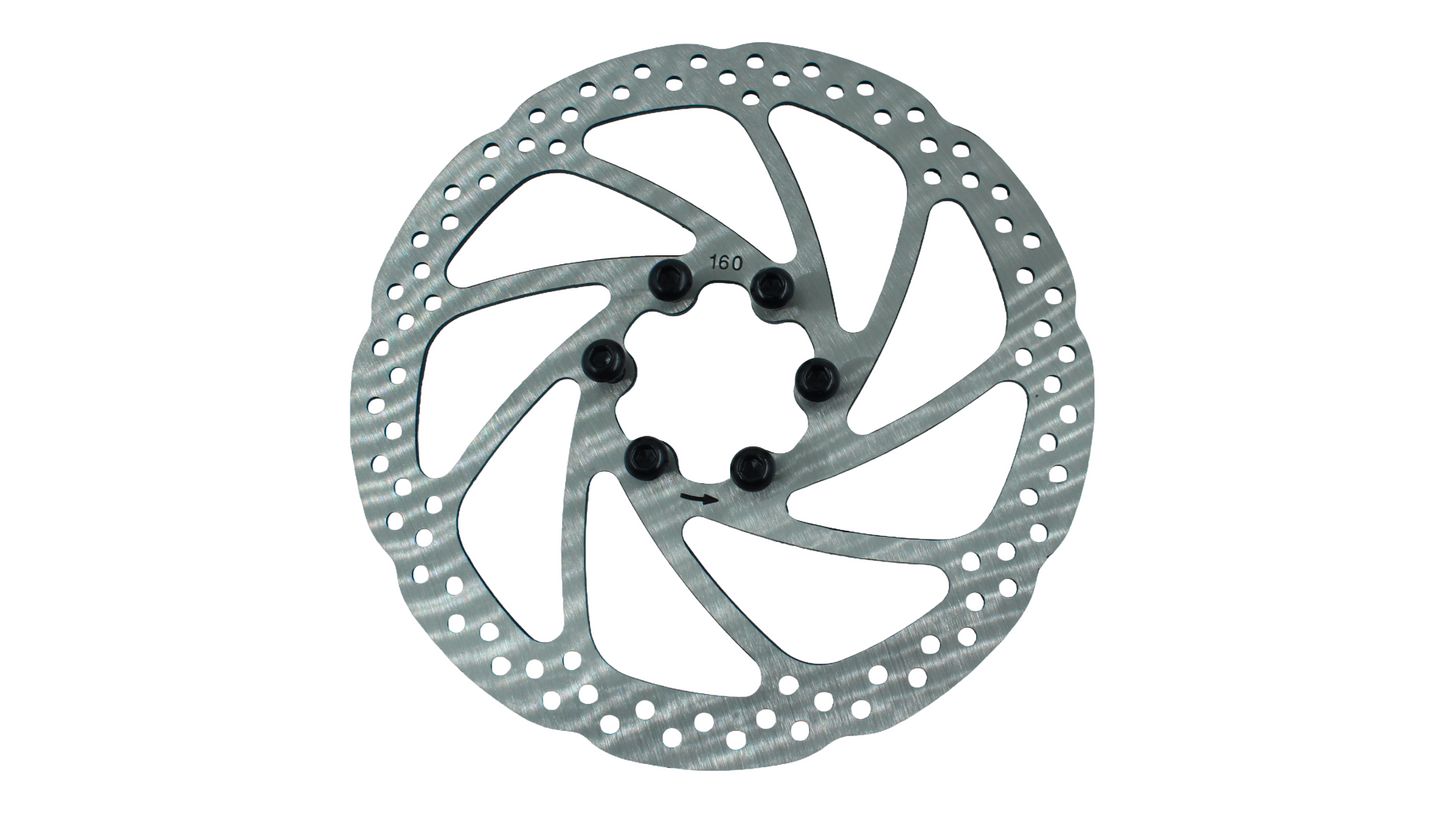 fatbike remschijf close-up