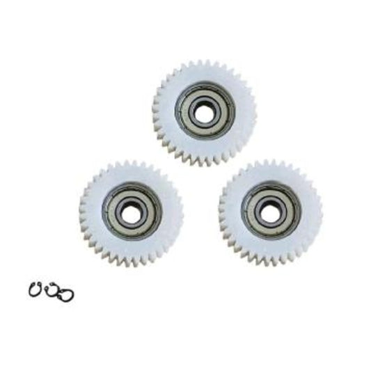Motor tandwielen wit nylon voor 250W motor (set van 3)